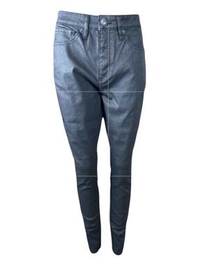 INC INTERNATIONAL CONCEPTS Mid Rise Skinny Jeans in Deep Black Wash, Size 8/29.